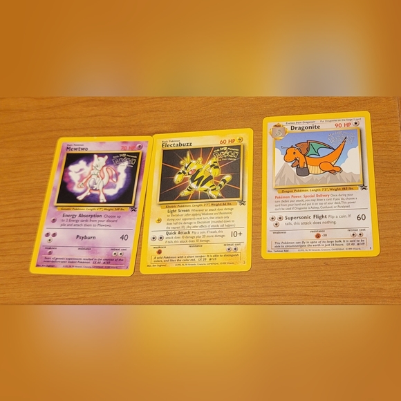 dragonite pokemon card first movie Pokémon Cards Preserved in a tamper 1999 Kids WB Presents The